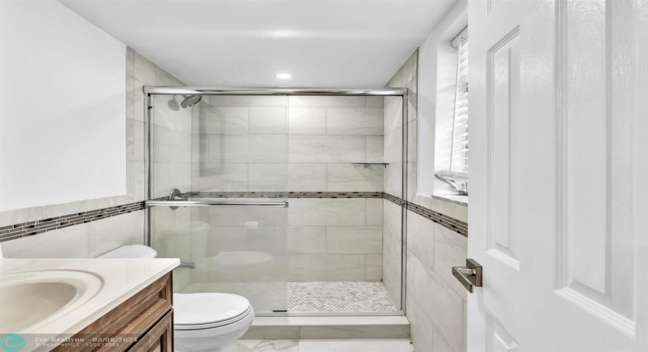 Gorgeous Master Bathroom with Window