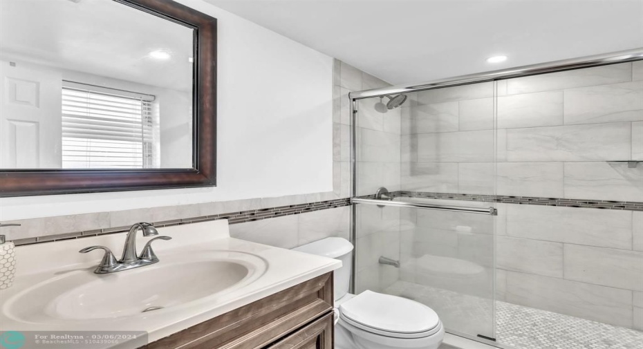 Gorgeous Master Bathroom with Window