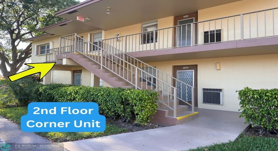 2nd Floor Corner Unit