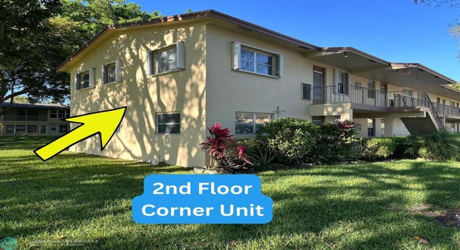 2nd Floor Corner Unit