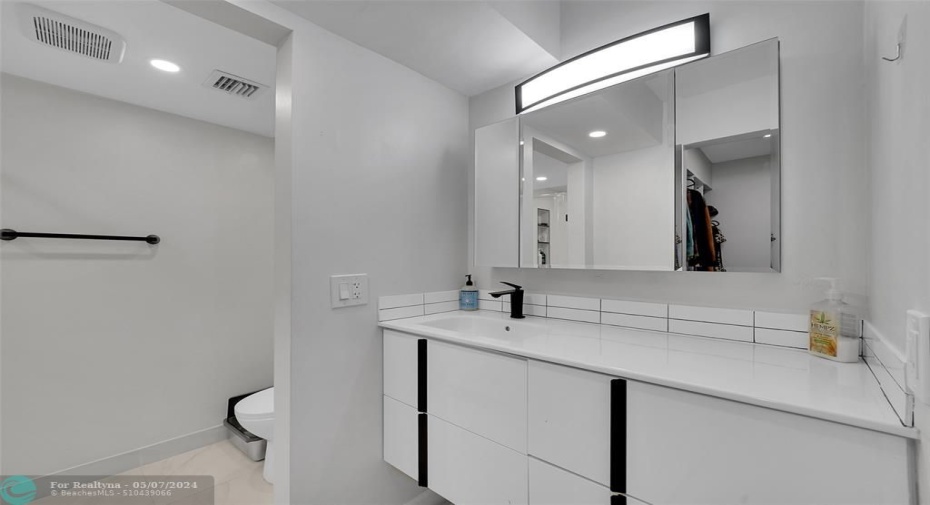 Primary bathroom suite