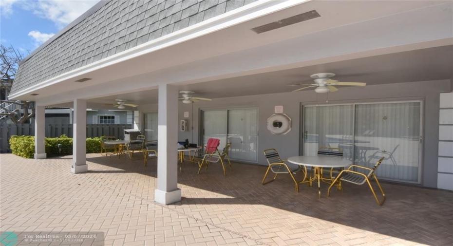 Poolside Patio