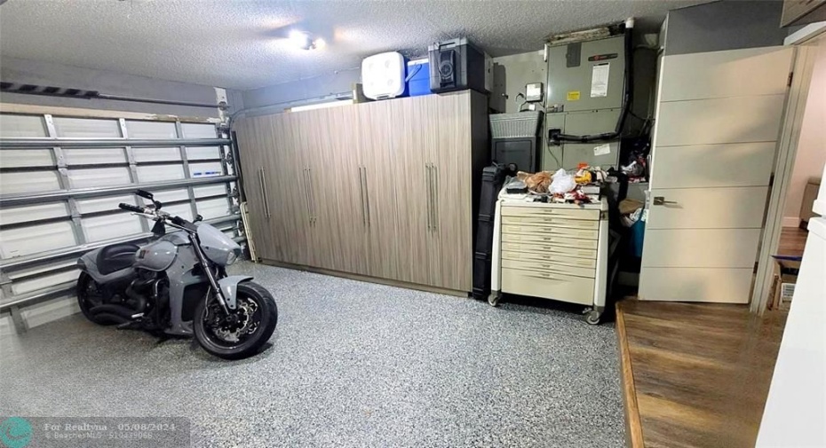 Custom Attached Cabinetry in Garage