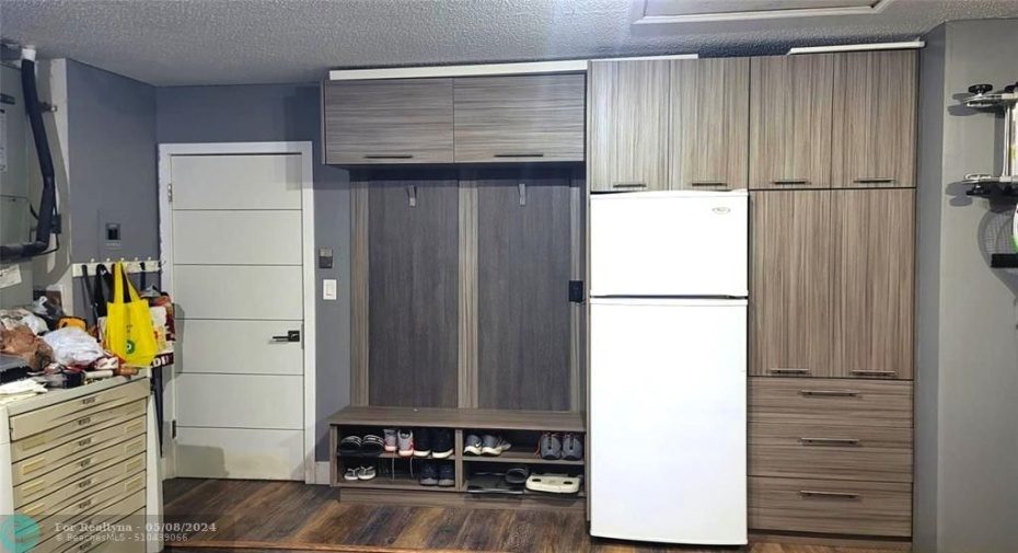 Custom Attached Cabinetry in Garage