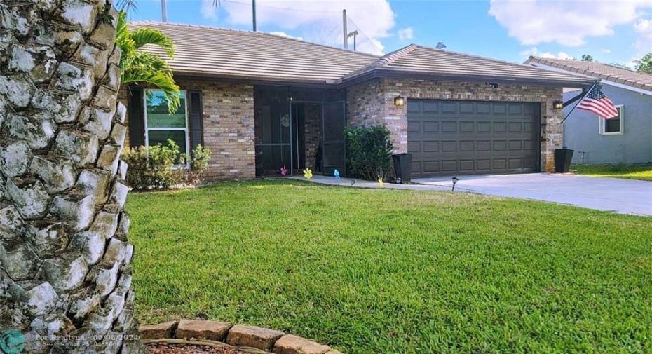 Angled View of Property