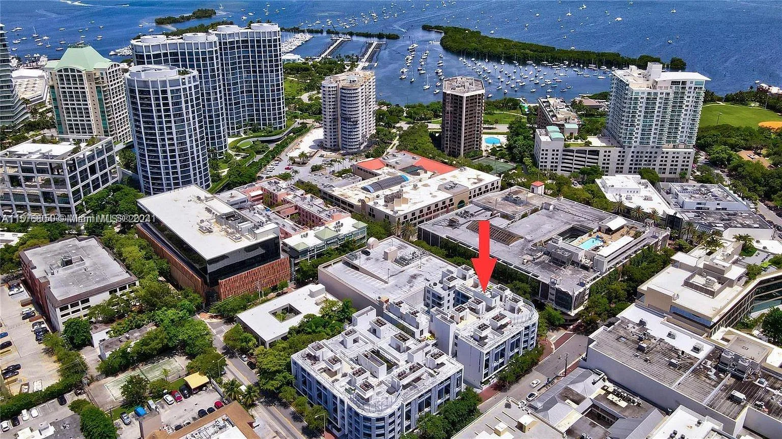 Aerial View of the area