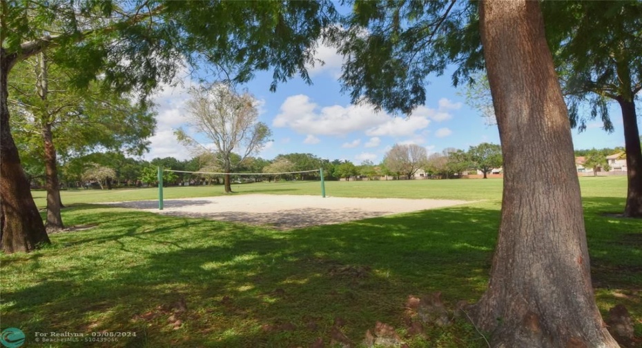 DEICKE PARK with tennis & pickle ball courts, walk & jogging paths, picnic & playgrounds areas