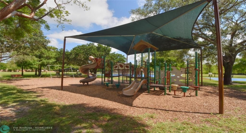 DEICKE PARK with tennis & pickle ball courts, walk & jogging paths, picnic & playgrounds areas