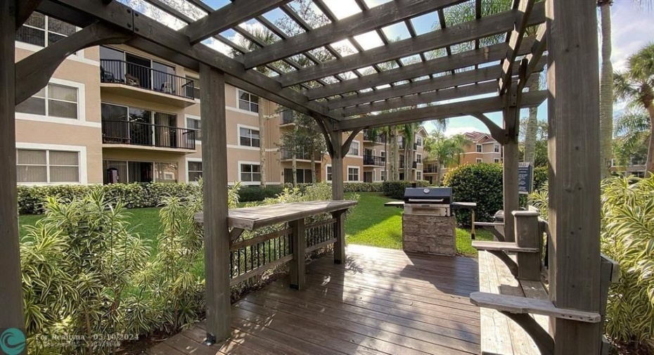 BBQ Areas for entertainment