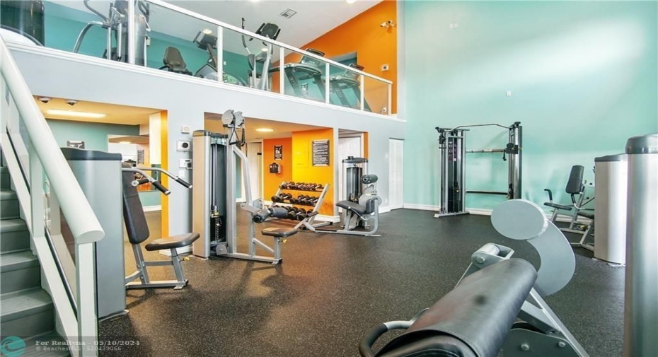 Fully equipped gym