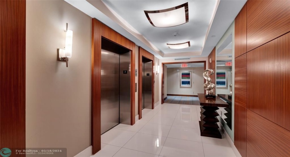 Designer Third Floor Lobby