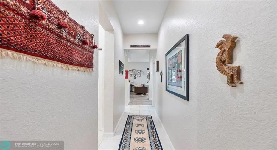 Hallway, Please not this property is now vacant and all interior picture holes have been filled & all interior has been painted with brand new modern paint 