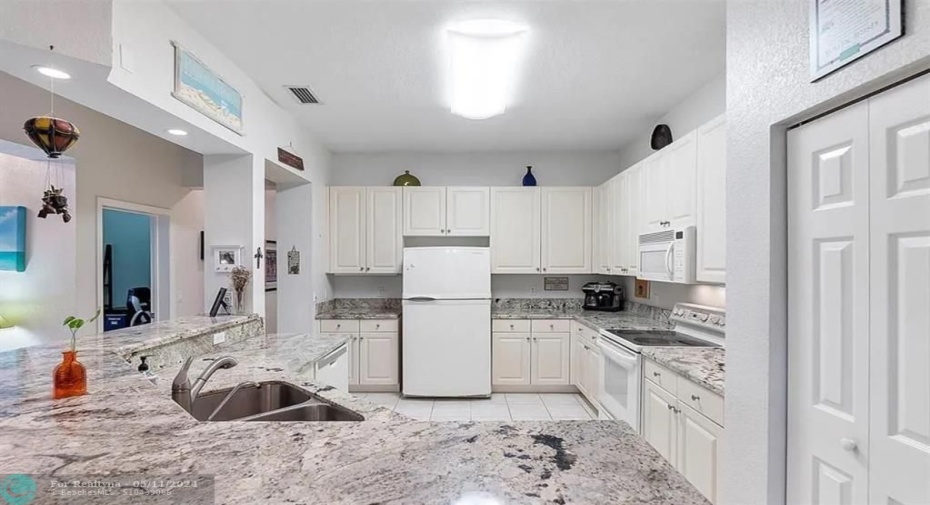 Brand new stainless steel appliances will be installed this week