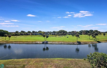PUBLIC GOLF COURSE, LAKE FRONT, CONDO ASSOCIATION OWNS THE LAKE.