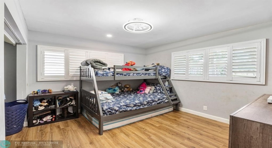 Plenty of natural light in second bedroom!