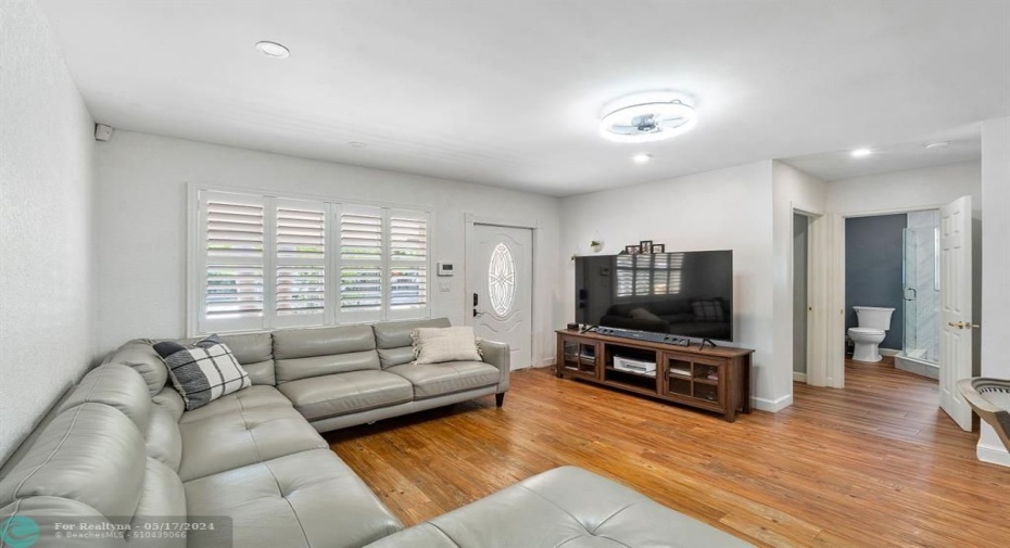 Open floor plan and IMPACT windows throughout!