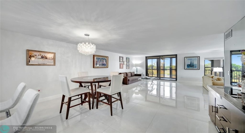 Dining Room & Living Room