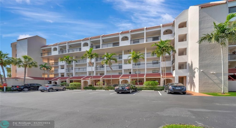 Newly Painted Lakes of Environ Building Where Unit Is Located; Newly Sealed Parking Lot