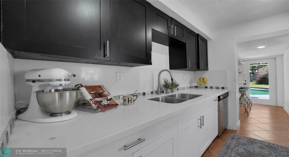 UPDATED CUSTOM KITCHEN.