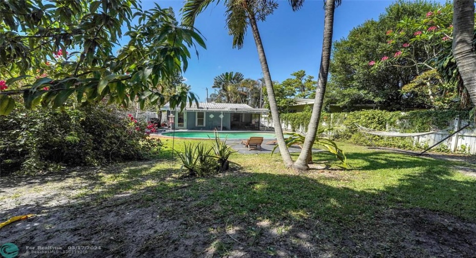 LARGE BACK YARD W/ LOTS OF POTENTIAL!