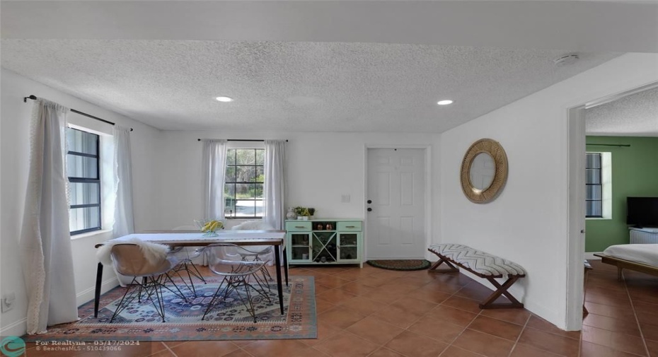 DINING AREA/2ND BEDROOM ENTRANCE