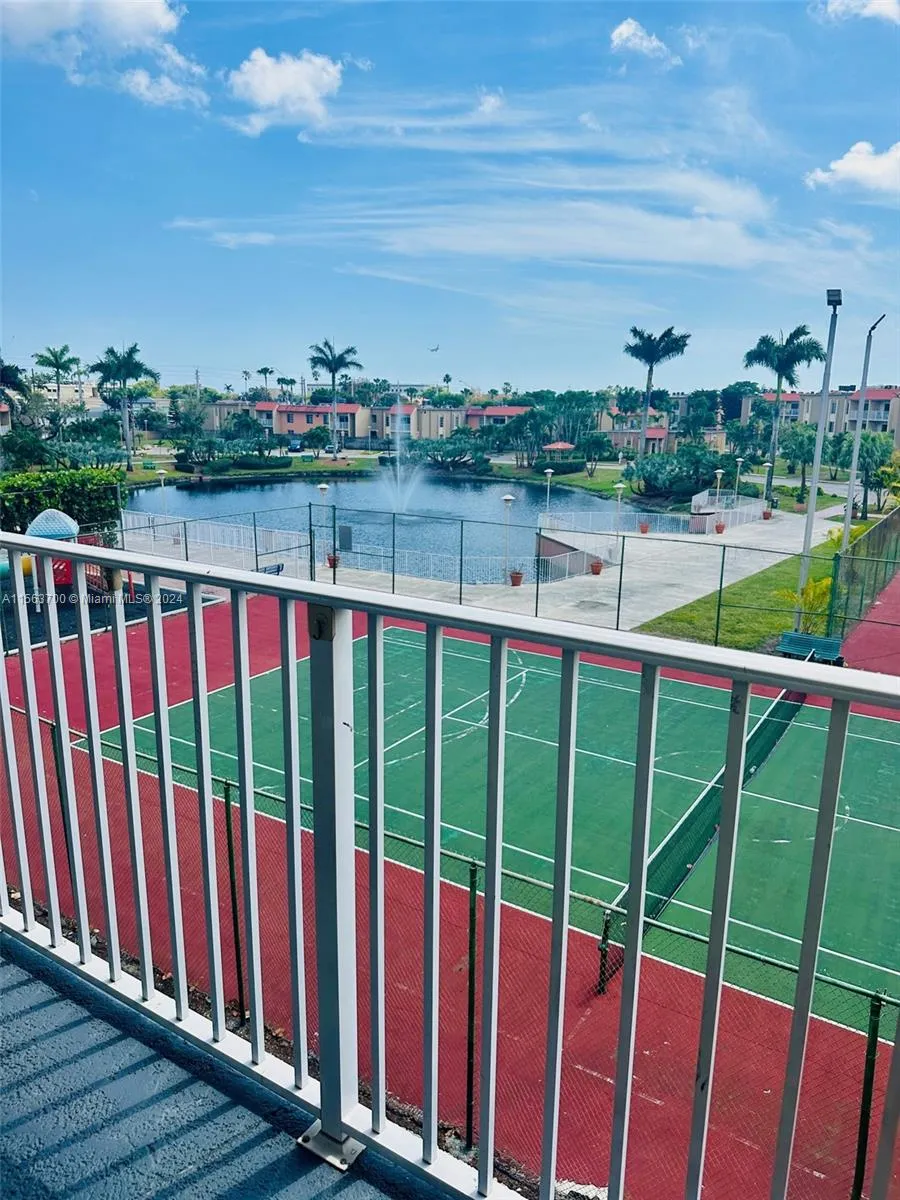 Direct water lake views and tennis court