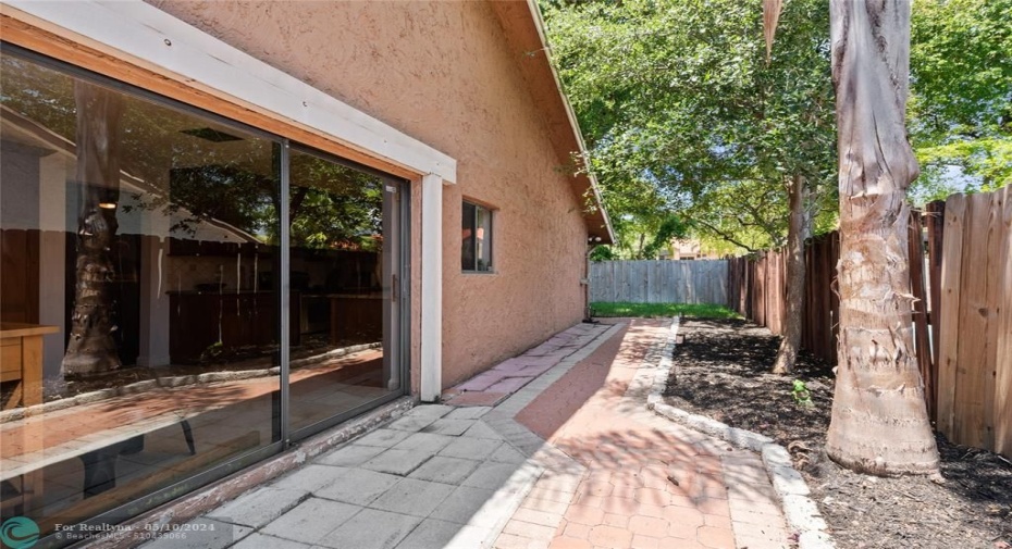 Side of house
