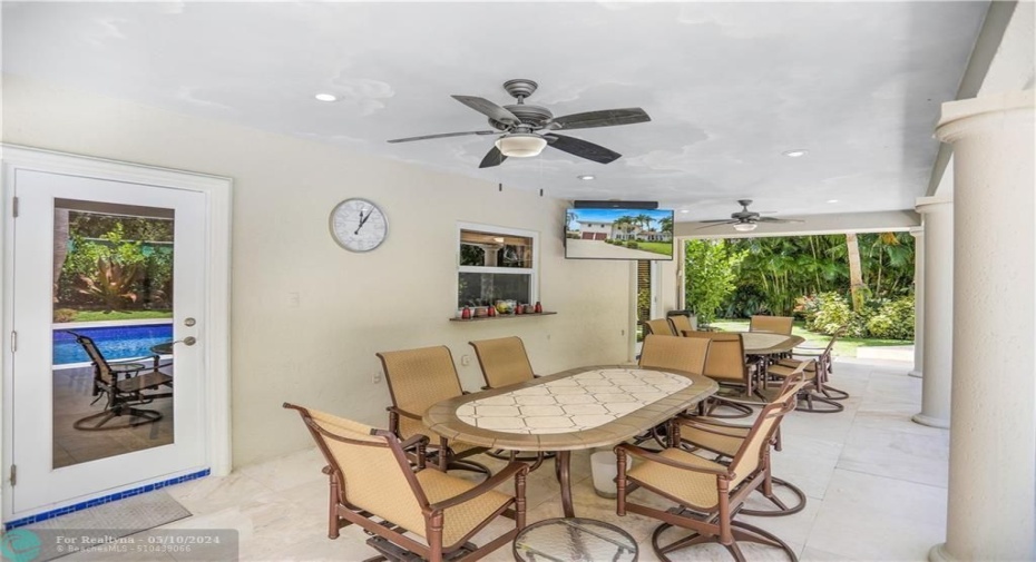 Large Covered Patio