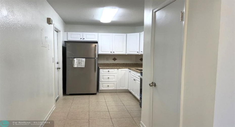 Pantry is on the right