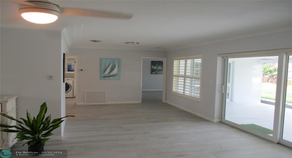 Looking towards the dining room
