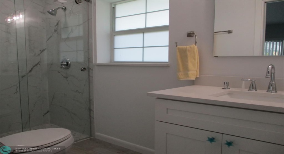 Remodeled Primary Bathroom