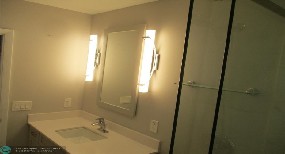 Main Bathroom Looking out from the Shower