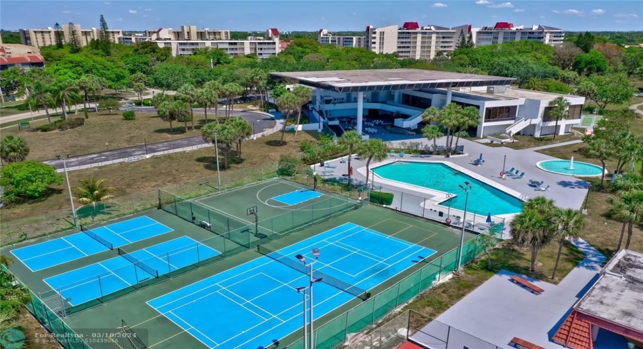 Environ Cultural Center With Tennis Court, Pickleball Courts, Basketball Court, Large Pool & Community Center