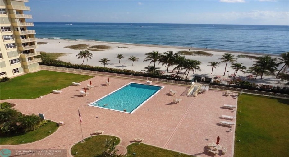 POOL DECK VIEW FROM 810