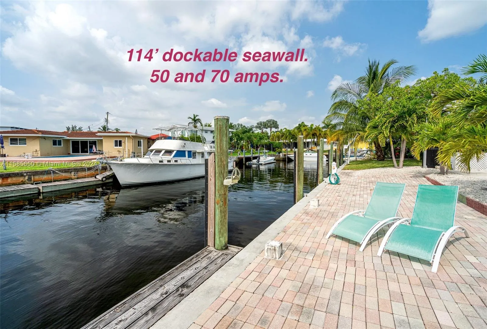 114' dockable seawall
