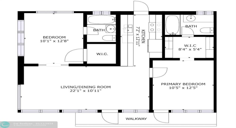 Split Bedrooms