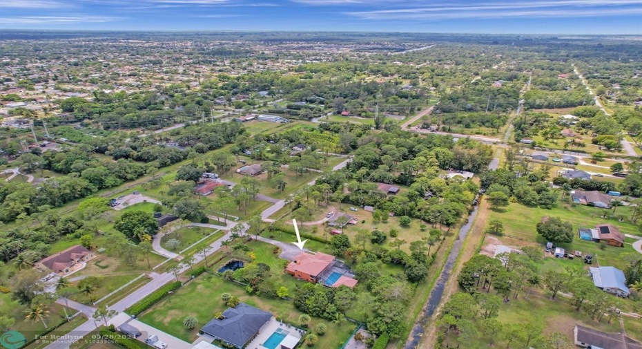 The Acreagre area