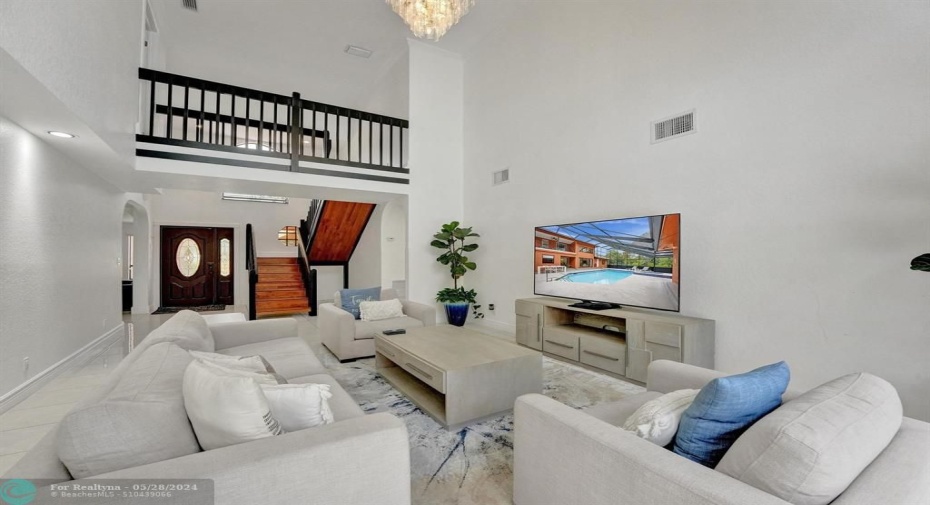 View Family Room to second Floor 2
