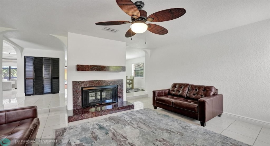 Formal Living room with fire place 1