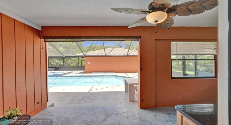 Transition to pool