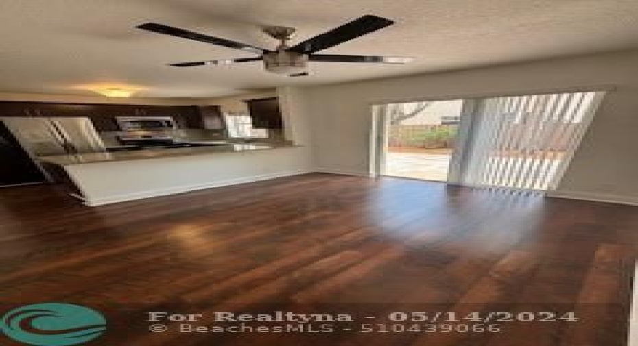family room/kitchen