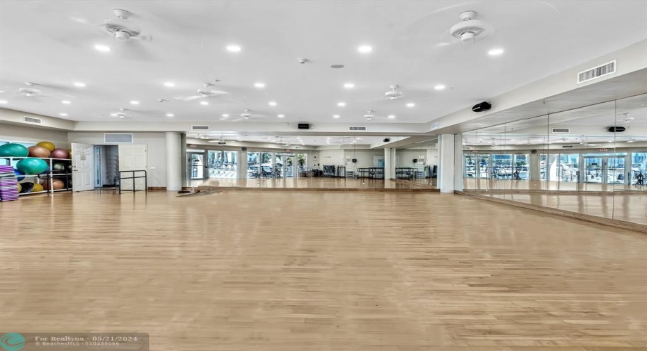 Yoga and Pilates Room