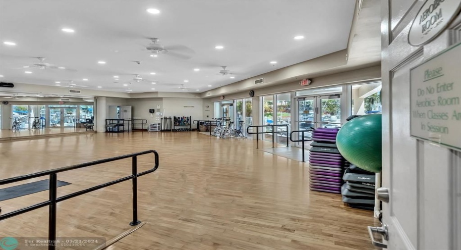 Yoga and Pilates Room