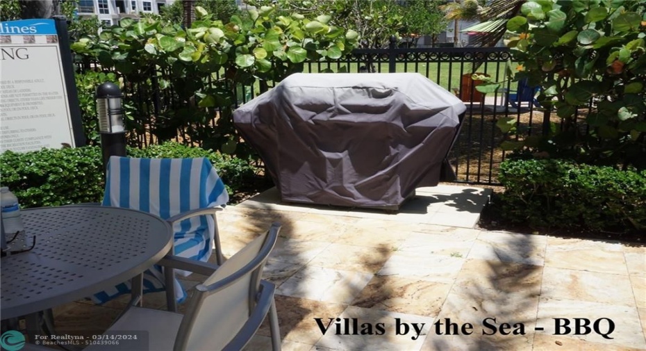 BBQ Grill (Propane) at Private Beach Club