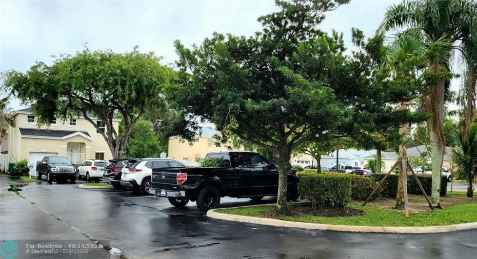 Additional open parking