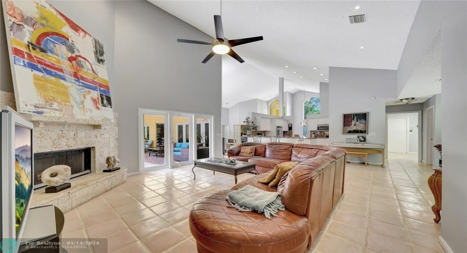 Expansive Family Room