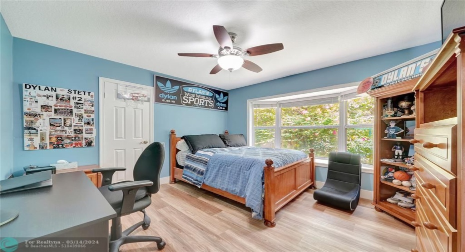 Walk-In Closet, Bay Windows BEDROOM #2