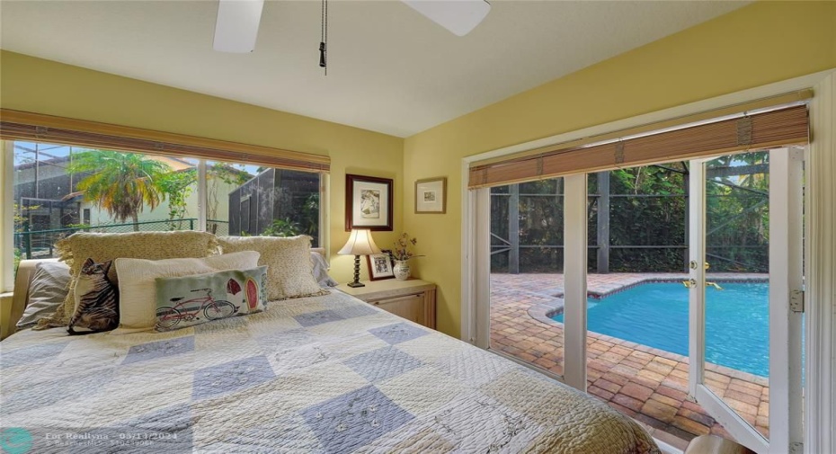 DOUBLE GLASS DOORS