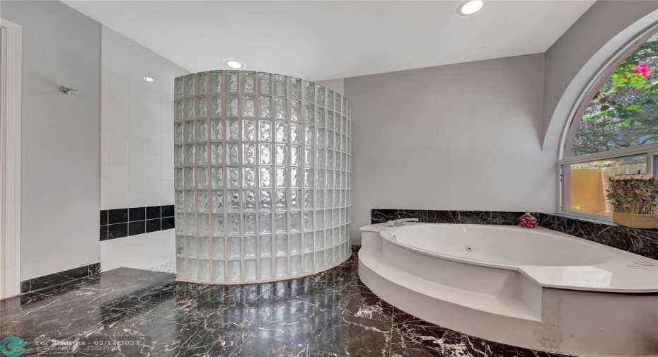Walk-In Shower & TUB