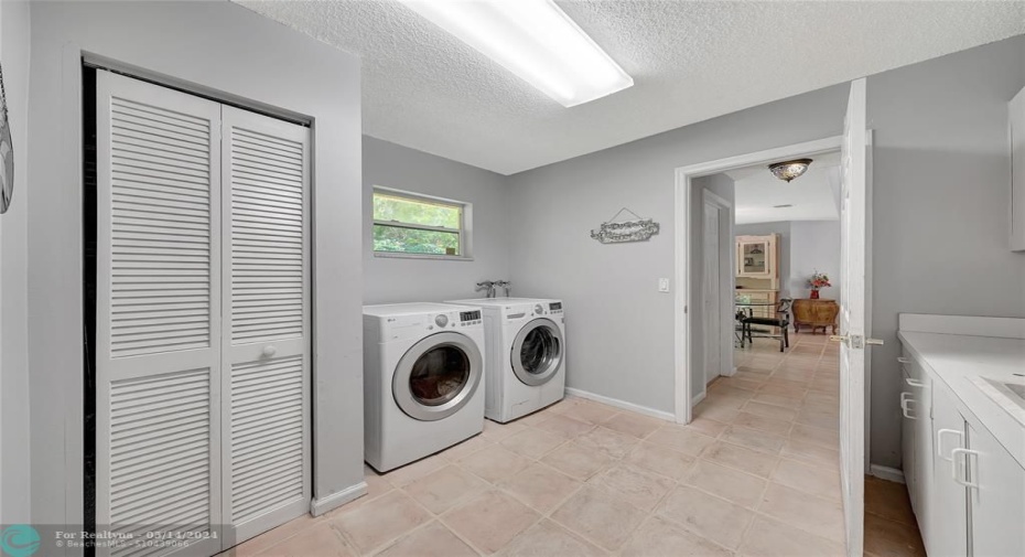 Dedicated Laundry Room